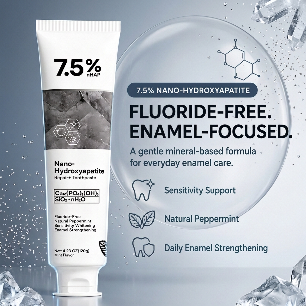 Hydroxyapatite Remineralizing Toothpaste